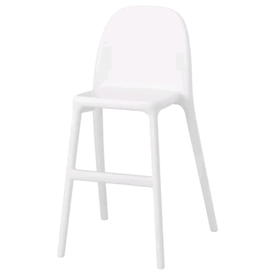 ikea white plastic high chair